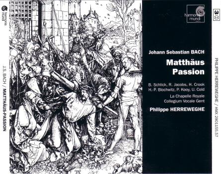 Herreweghe, Chapelle Royale, Collegium Vocale Gent - Bach St Matthew Passion.jpg